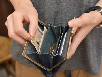 がま口 コンパクト財布 がま口