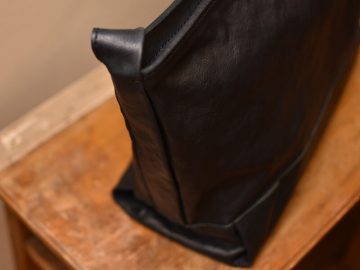箱マチショルダー ストラップ付け根