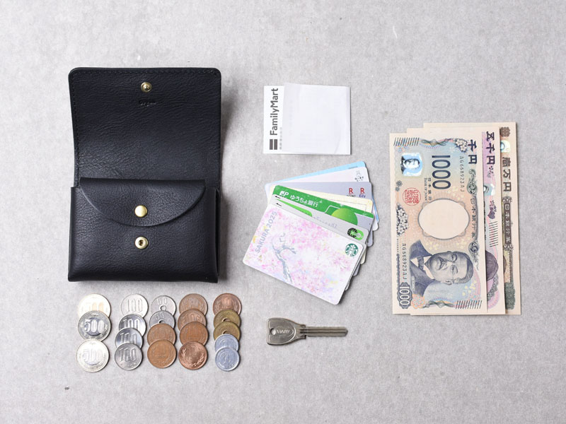 ミドルウォレット収納例